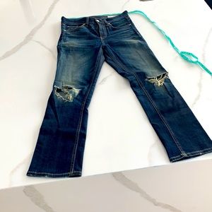 Rag and Bone crop jeans